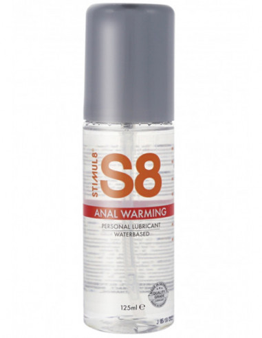 Hřejivý anální lubrikační gel S8 Anal Warming - STIMUL8 (125 ml)