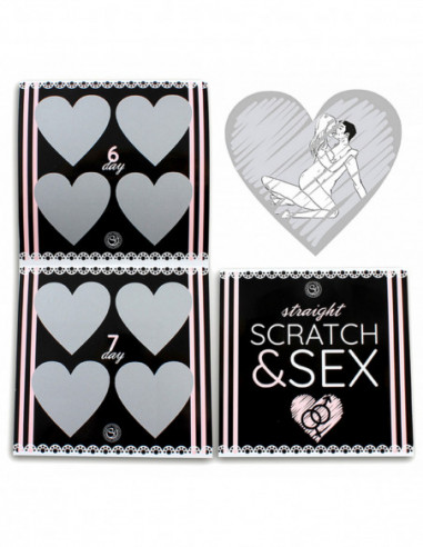 Erotické stírací losy pro páry Straight SCRATCH & SEX - Secret Play