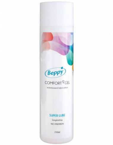 Lubrikační gel na vodní bázi Comfort Gel Super Lube - Beppy (250 ml)