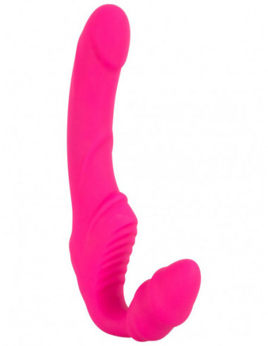Samodržící vibrační připínací penis Double 2 Teaser - You2Toys
