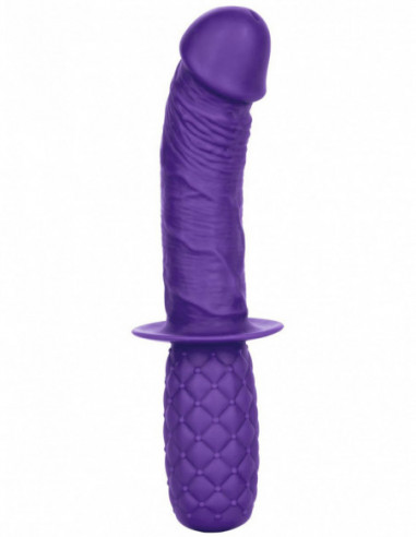 Silikonové dildo s rukojetí Silicone Grip Thruster