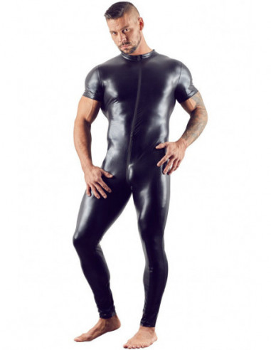 Pánský overal s krátkými rukávy (wetlook styl) - Svenjoyment
