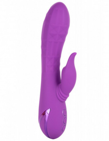 Vibrátor s pohyblivým králíčkem Valley Vamp - California Exotic Novelties