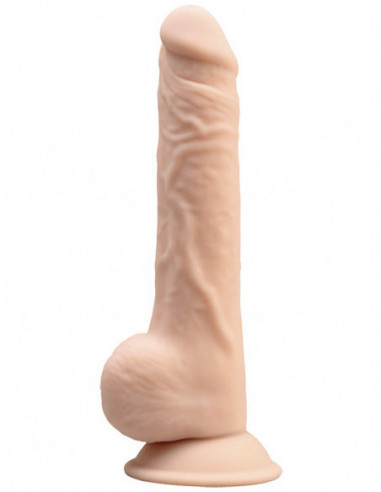 Realistické dildo z paměťového silikonu Model 1 9,5" - SILEXD