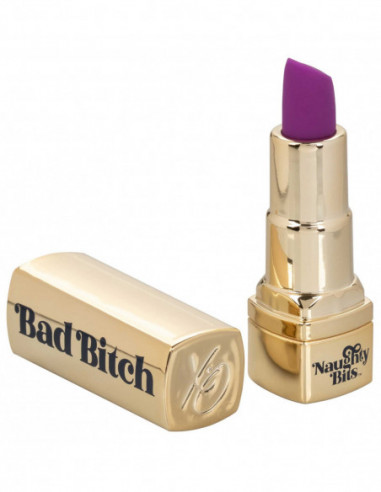 Diskrétní mini vibrátor Bad Bitch Lipstick - Naughty Bits