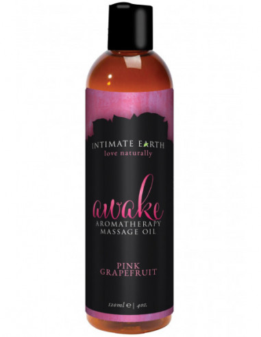 Masážní olej Awake - Intimate Earth (120 ml)