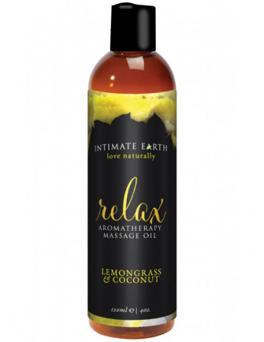 Masážní olej Relax - Intimate Earth (120 ml)