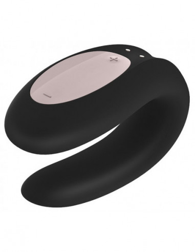 Párový vibrátor Double Joy - Satisfyer (ovládání mobilem)