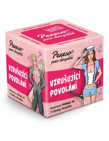 Pexeso pro dospělé - Vzrušující povolání