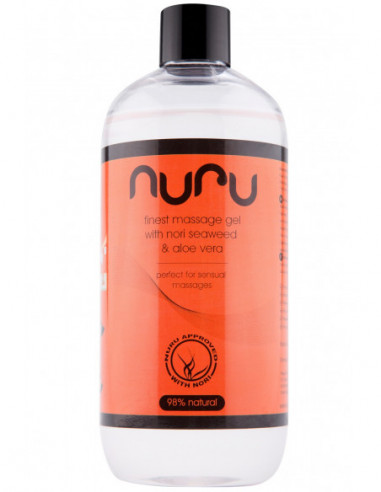 Masážní gel Nori Seaweed & Aloe Vera - Nuru (500 ml)