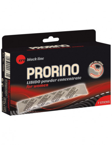 Rozpustné afrodiziakum pro ženy ERO Prorino - HOT (7 sáčků)