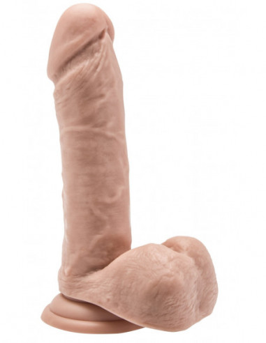 Realistické dildo s varlaty a přísavkou Get Real 7" - TOYJOY