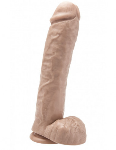 Realistické dildo s varlaty a přísavkou Get Real 11" - ToyJoy