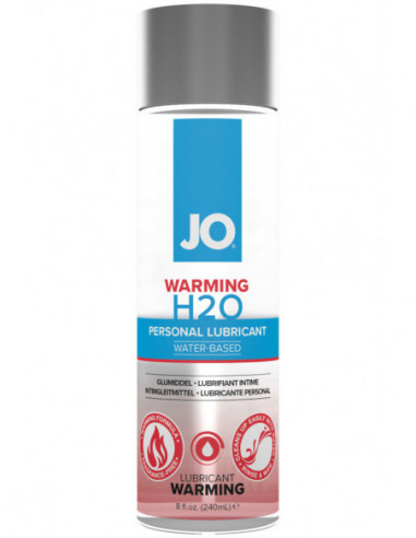 Lubrikační gel na vodní bázi WARMING H2O (hřejivý) - System JO (120 ml)
