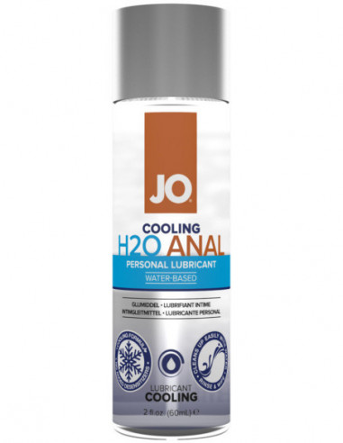 Anální lubrikační gel na vodní bázi COOLING H2O ANAL (chladivý) - System JO (120 ml)