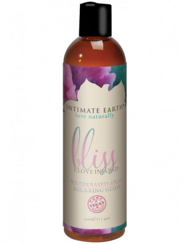 Uvolňující anální lubrikační gel na vodní bázi Bliss - Intimate Earth (120 ml)