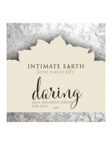 Uvolňující anální sérum pro muže Daring - Intimate Earth (VZOREK, 3 ml)