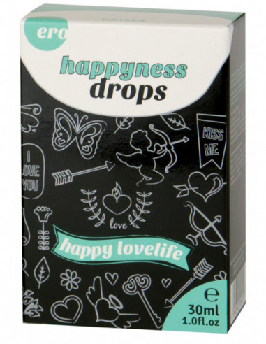 Povzbuzující kapky pro ženy i muže Happyness Drops - HOT (30 ml)