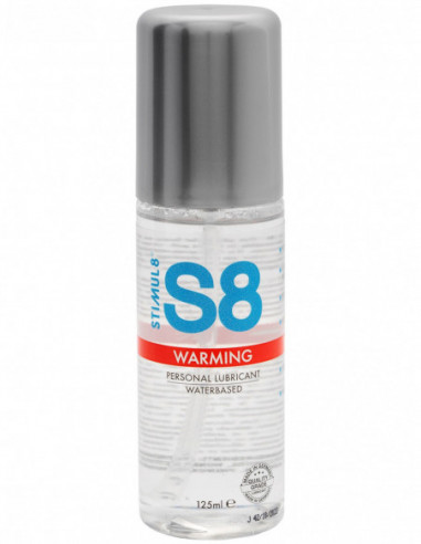 Hřejivý lubrikační gel na vodní bázi S8 Warming - STIMUL8 (125 ml)
