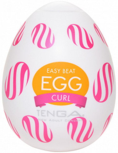 TENGA Egg Curl - masturbátor pro muže