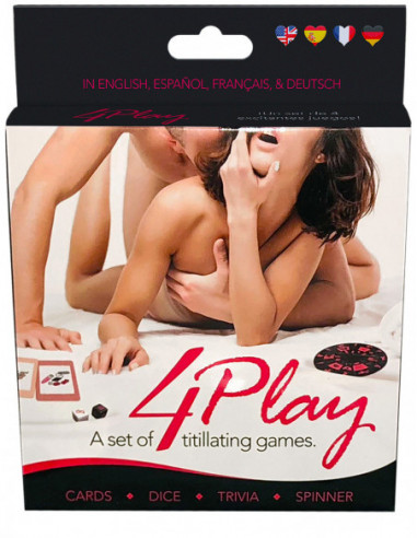 Set erotických her 4Play - Kheper Games